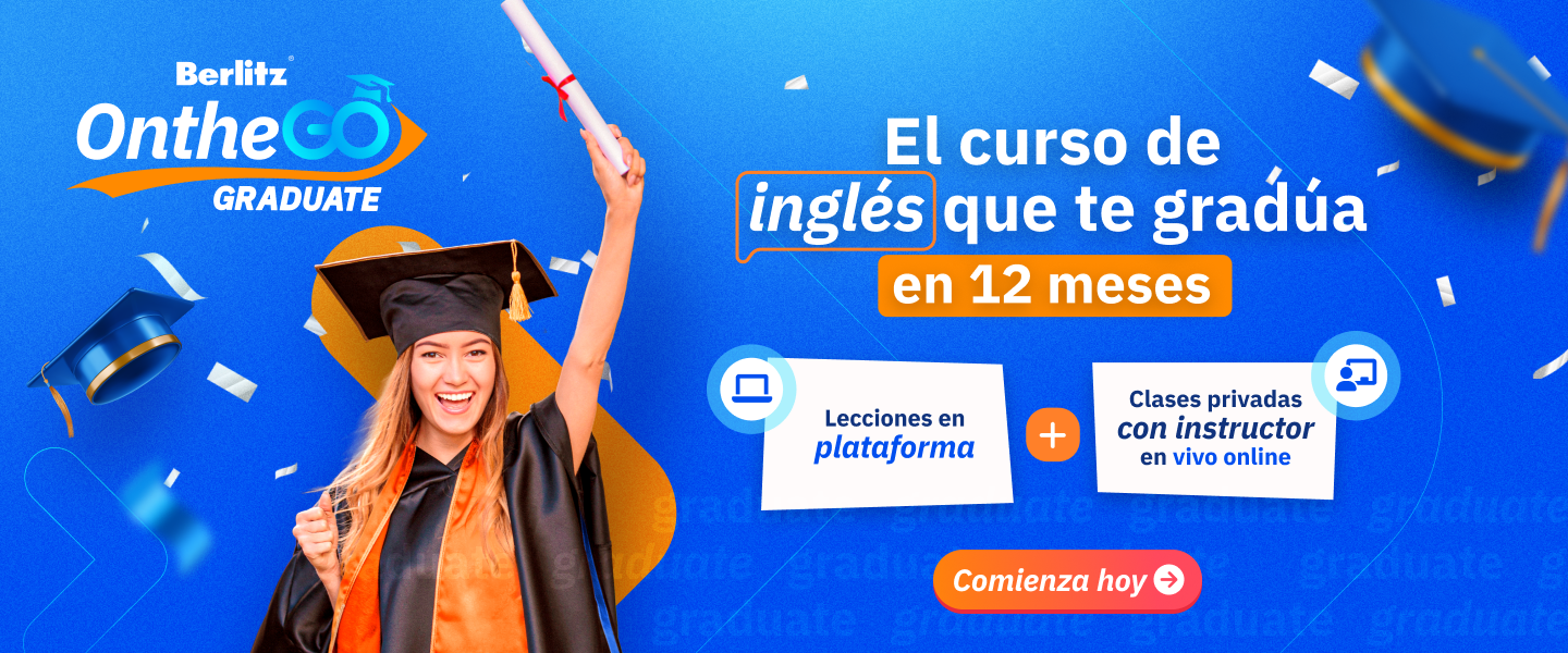 Berlitz OnTheGo Graduate - Curso de inglés B1 en solo un año para graduarte