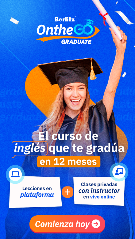 Berlitz OnTheGo Graduate - Curso de inglés B1 en solo un año para graduarte